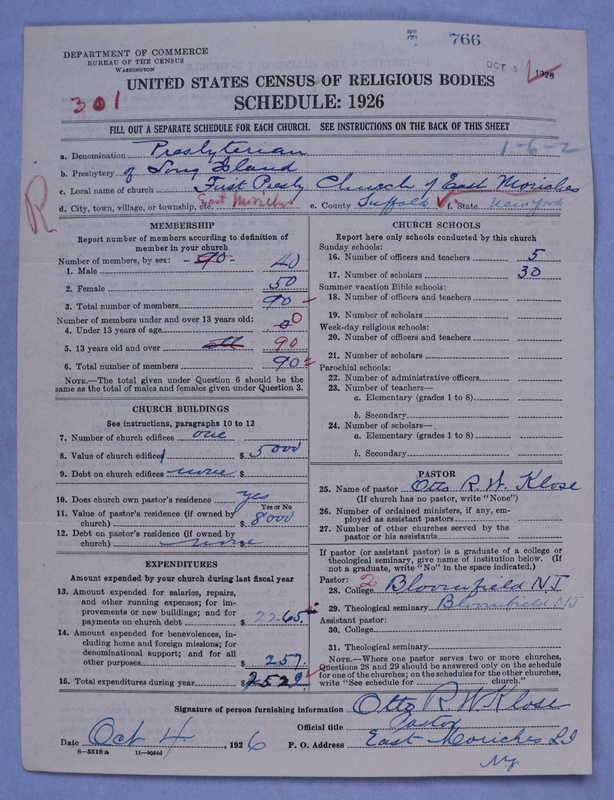 Scan of Presbyterian Church in the United States of America: 766