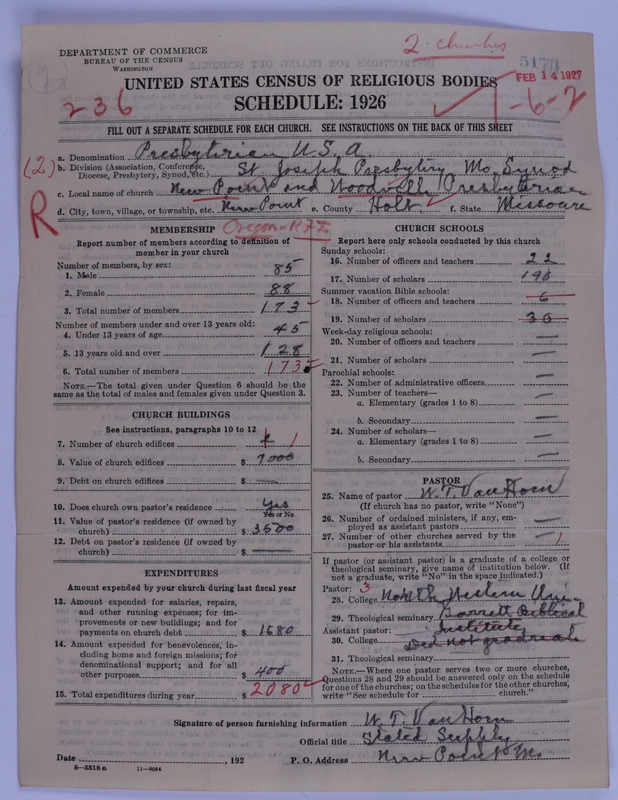 Scan of Presbyterian Church in the United States of America: 5173