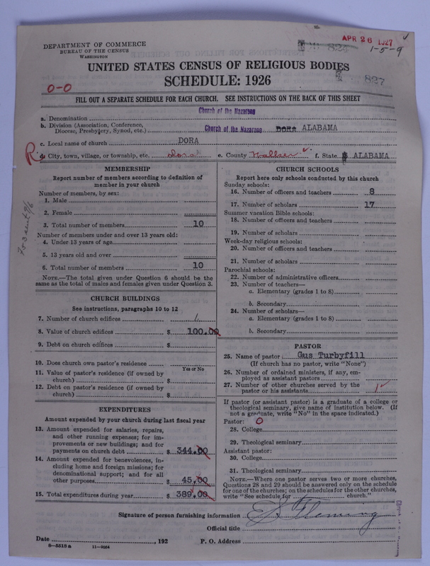 Scan of Church of the Nazarene: 827