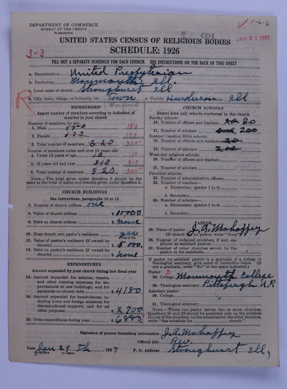 Scan of United Presbyterian Church of North America: 601